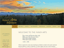 Tablet Screenshot of innerartsinstitute.com